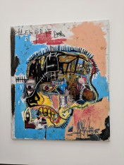 Jean‐Michel Basquiat "Untitled" 1981 acrylic and oilstick on canvas. Photo by Erin K. Hylton 2018.